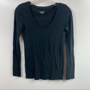 Victoria’s Secret Long Sleeved Black Shirt Size XS